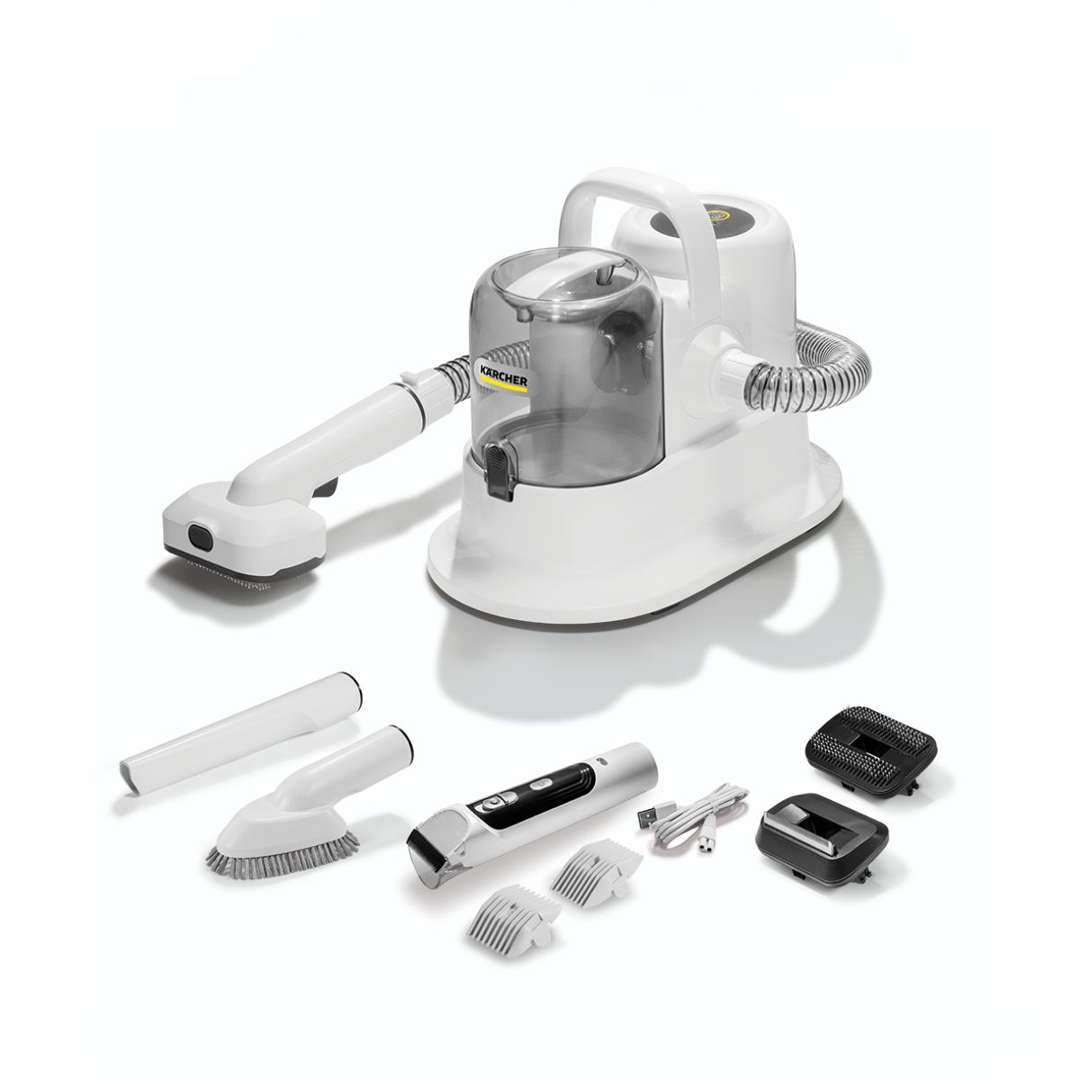 KARCHER - Aspiradora y cortapelos para mascotas Pet Clean 300W Karcher