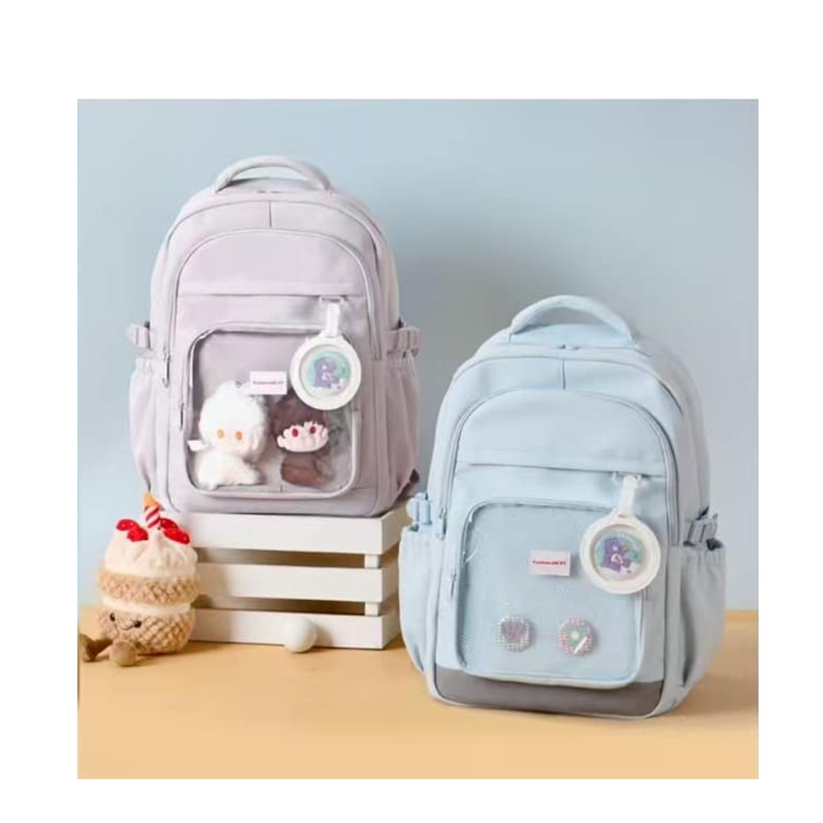 GENERICO - MOCHILA KAWAI CON DISEÑO