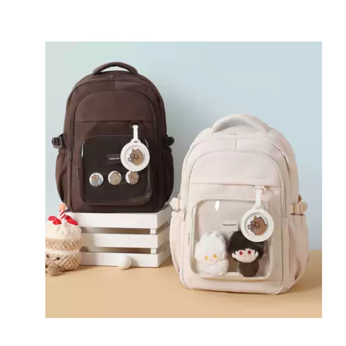 GENERICO - MOCHILA KAWAI CON DISEÑO