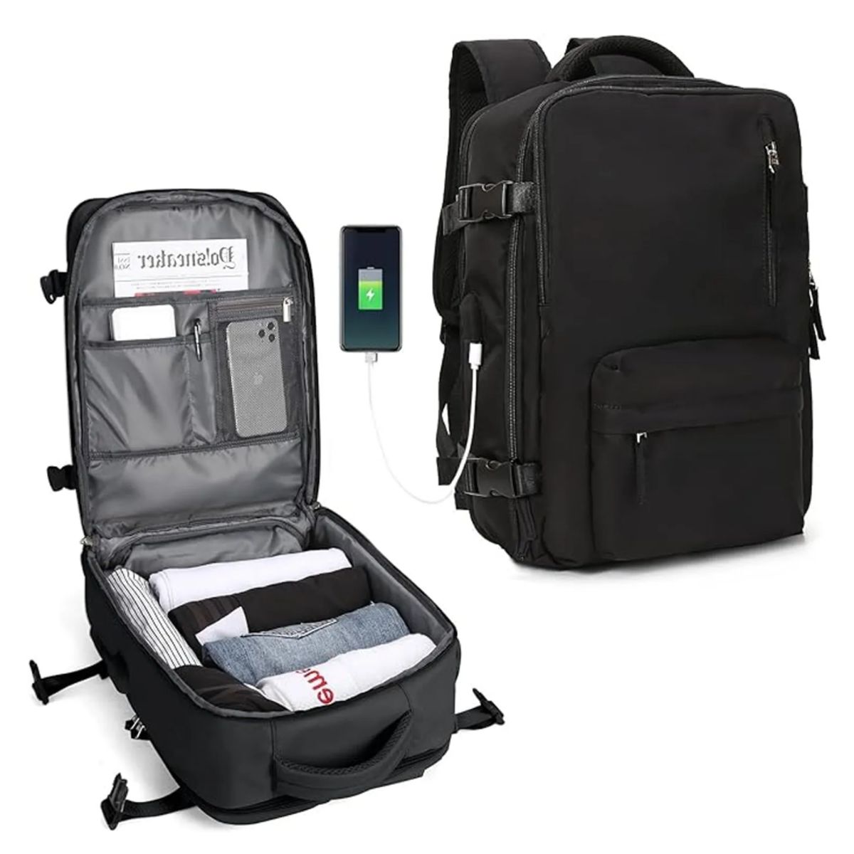 GENERICO - MOCHILA DE VIAJE MULTIFUNCIONAL