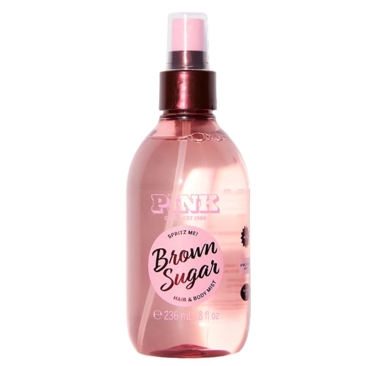 VICTORIA'S SECRET - MIST PARA CABELLO Y CUERPO PINK BROWN SUGAR 236 ML