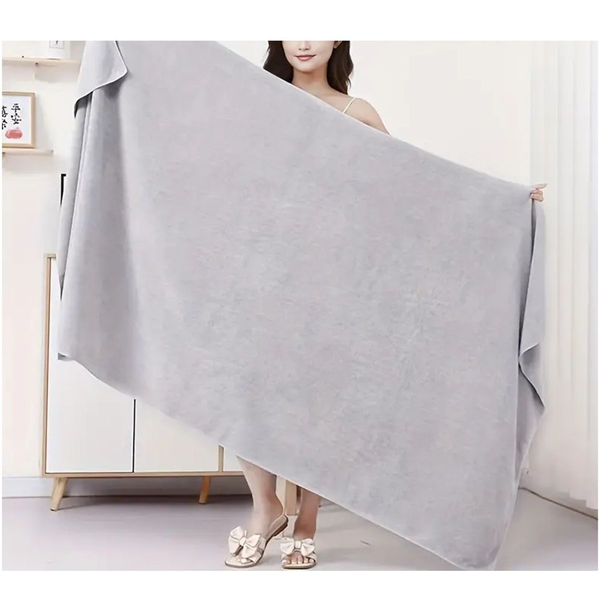 GOLDSUN - TOALLA DE BAÑO SUPER ABSORBENTE 160X90