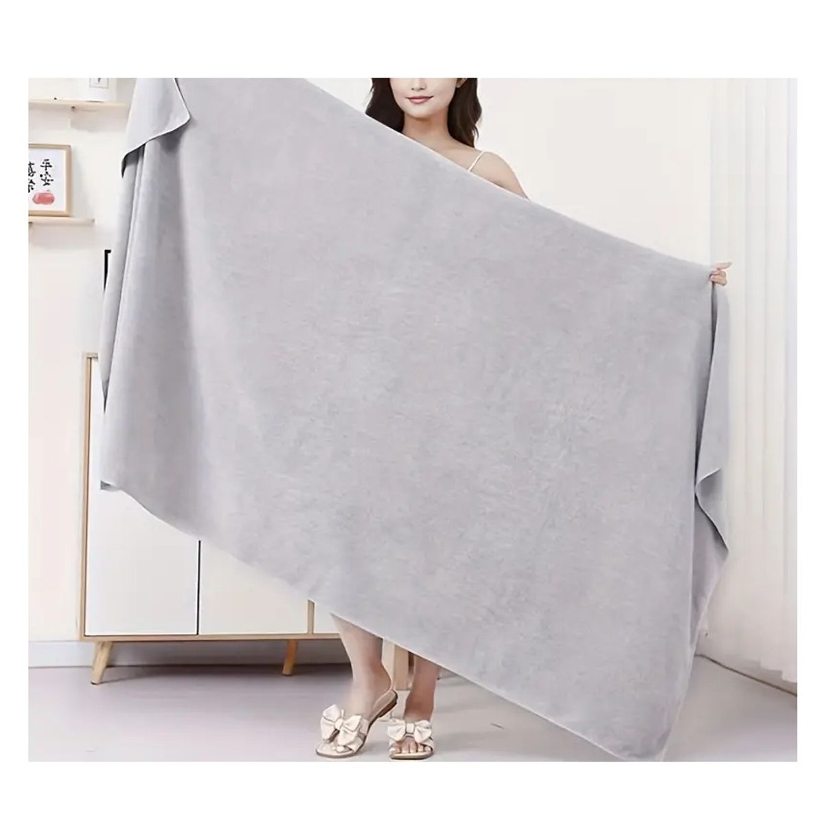 GOLDSUN - TOALLA DE BAÑO SUPER ABSORBENTE 160X90