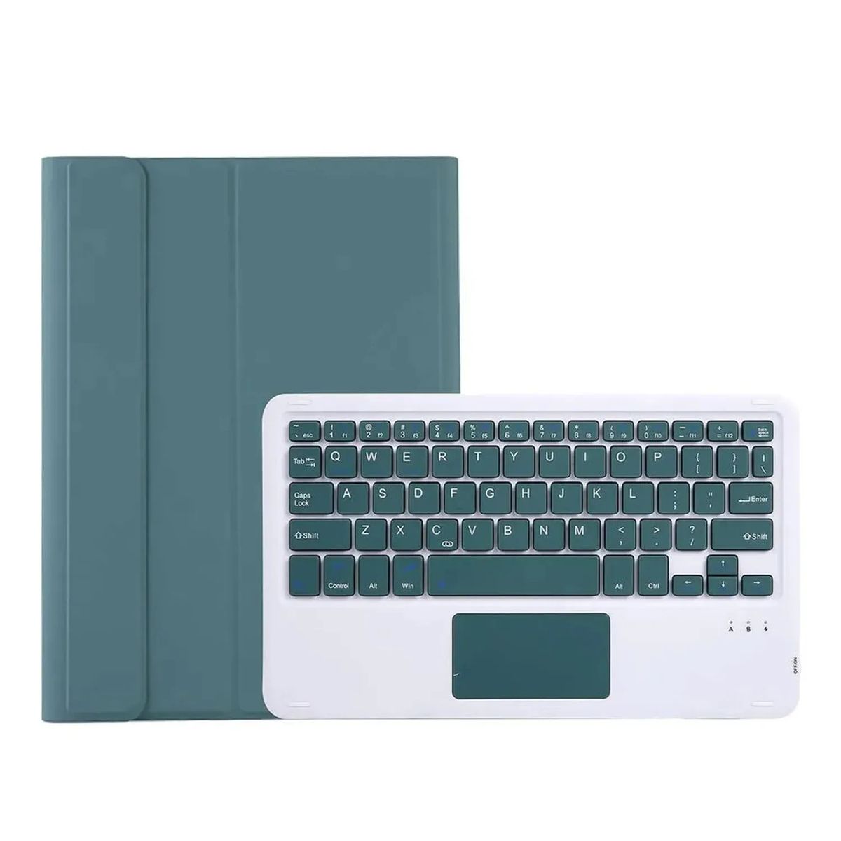 GENERICO - Funda Protectora Con Teclado Para Samsung S6 Lite  Verde
