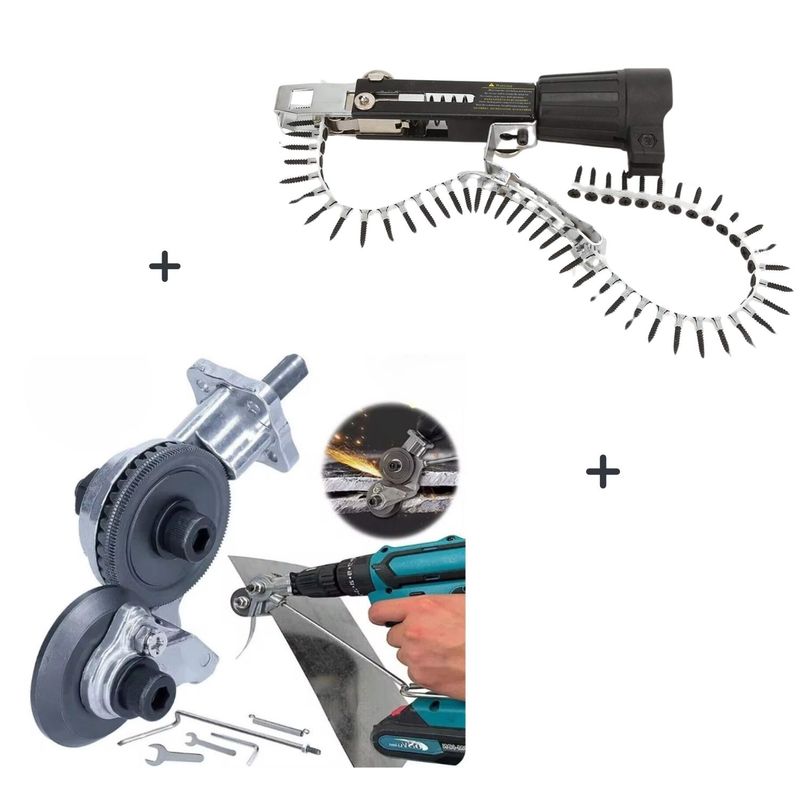 OEM - Adaptador De Pistola Para Clavos + Cortador De Calamina
