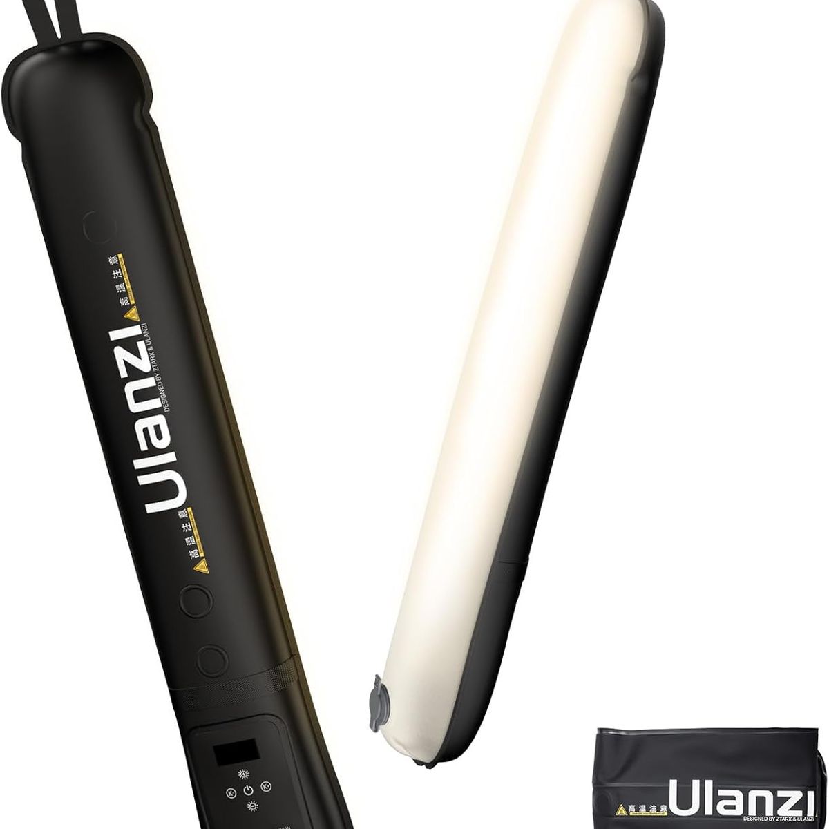 ULANZI - Ulanzi UA12 Tubo de Luz Inflable Bicolor 12W  LED 2700K-6500K  Magnético y Recargable