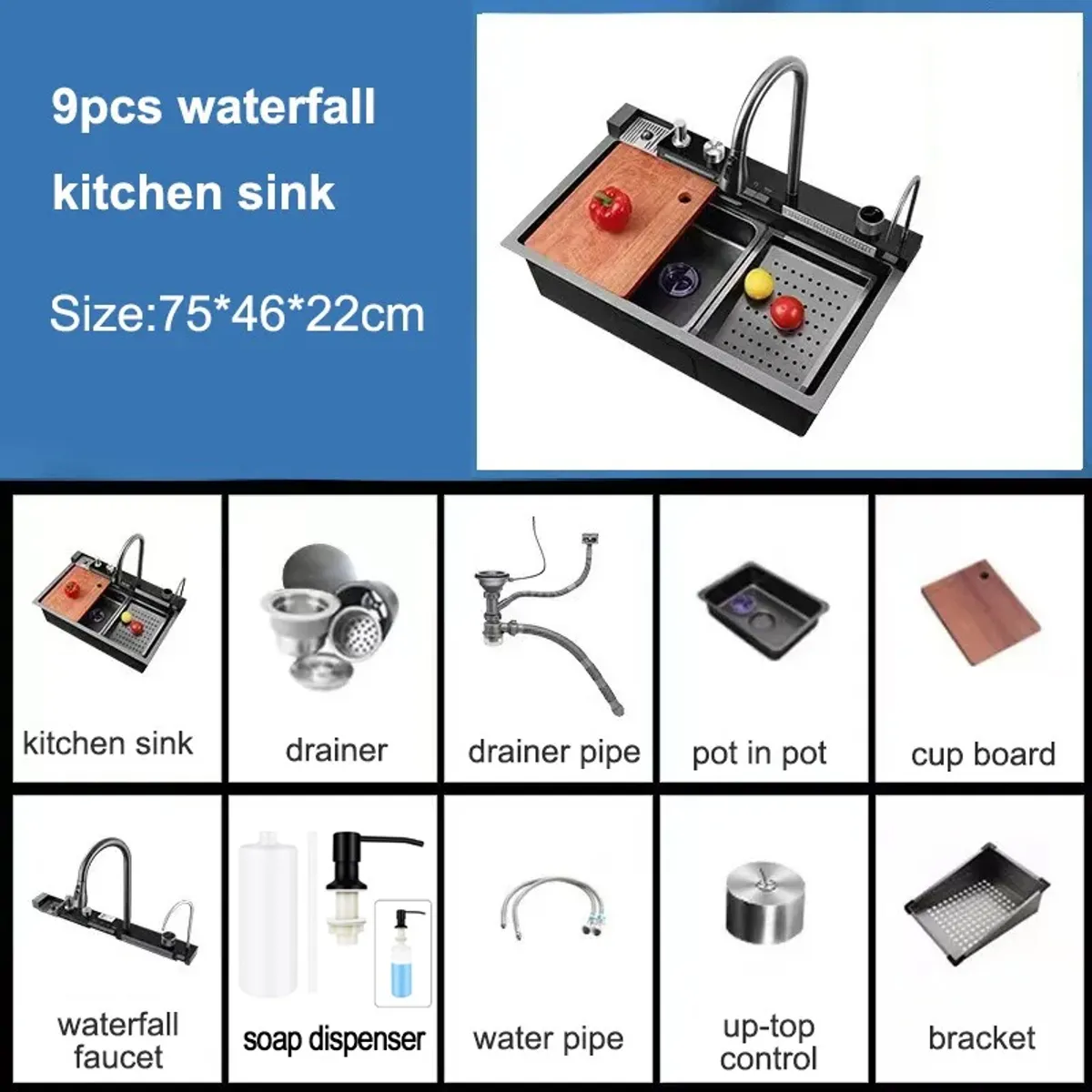 FRITECSA - Lavadero Multifuncional Con Pantalla Digital