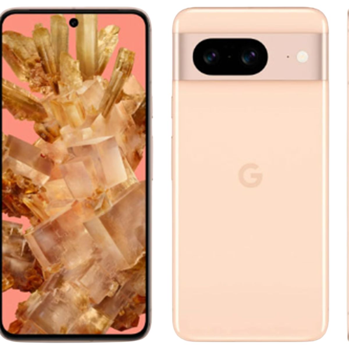 GOOGLE - Google Pixel 8  5G 128GB  G9BQD Rosa  Reacondicionado