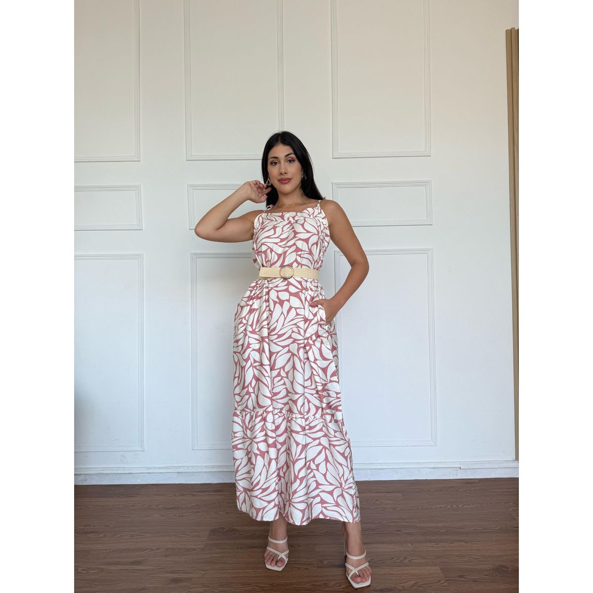 GENERICO - VESTIDO MAXI LARGO DE MUJER