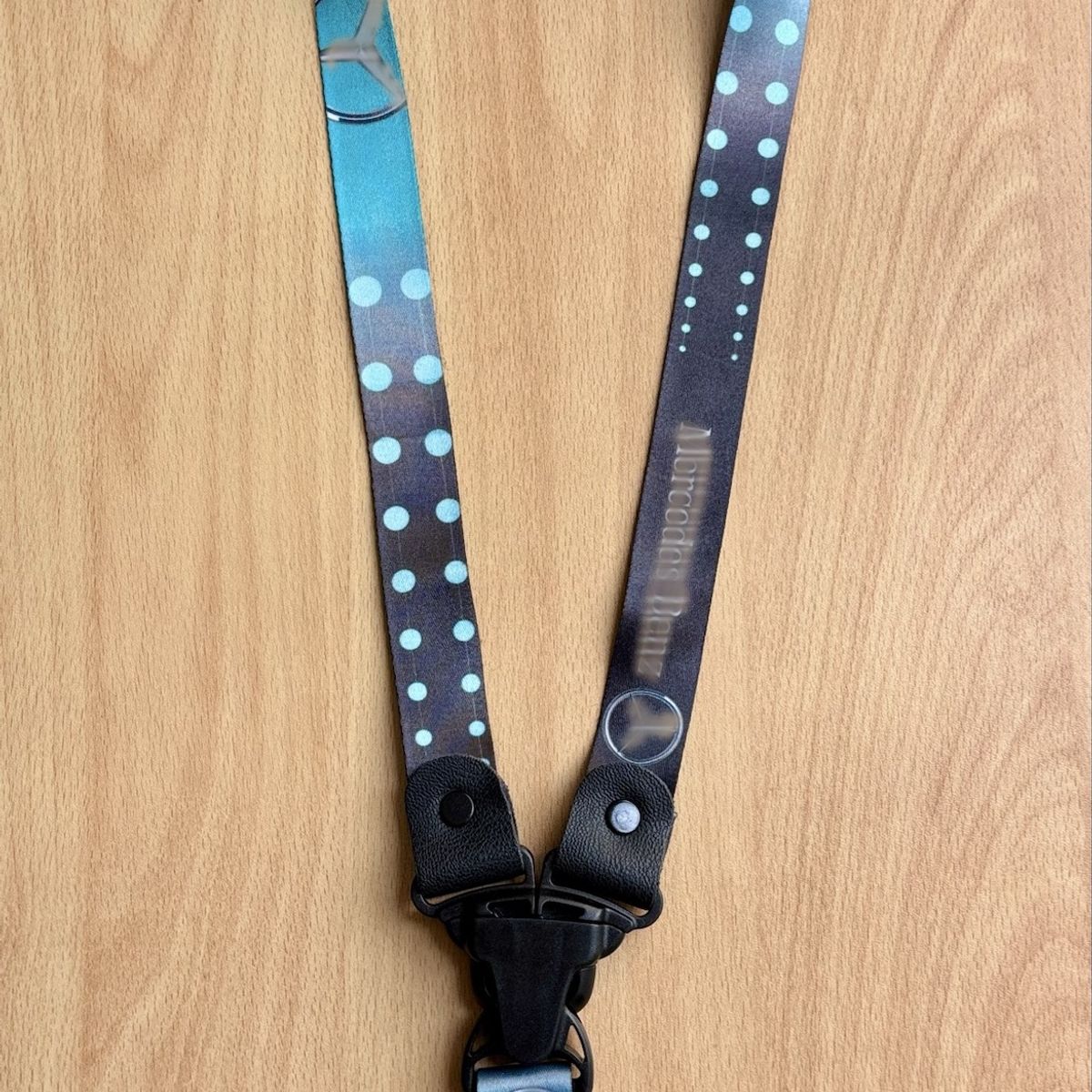 GENERICO - Lanyard Mercedes Colgador Llaves Cinta Auto Llavero Pita Benz