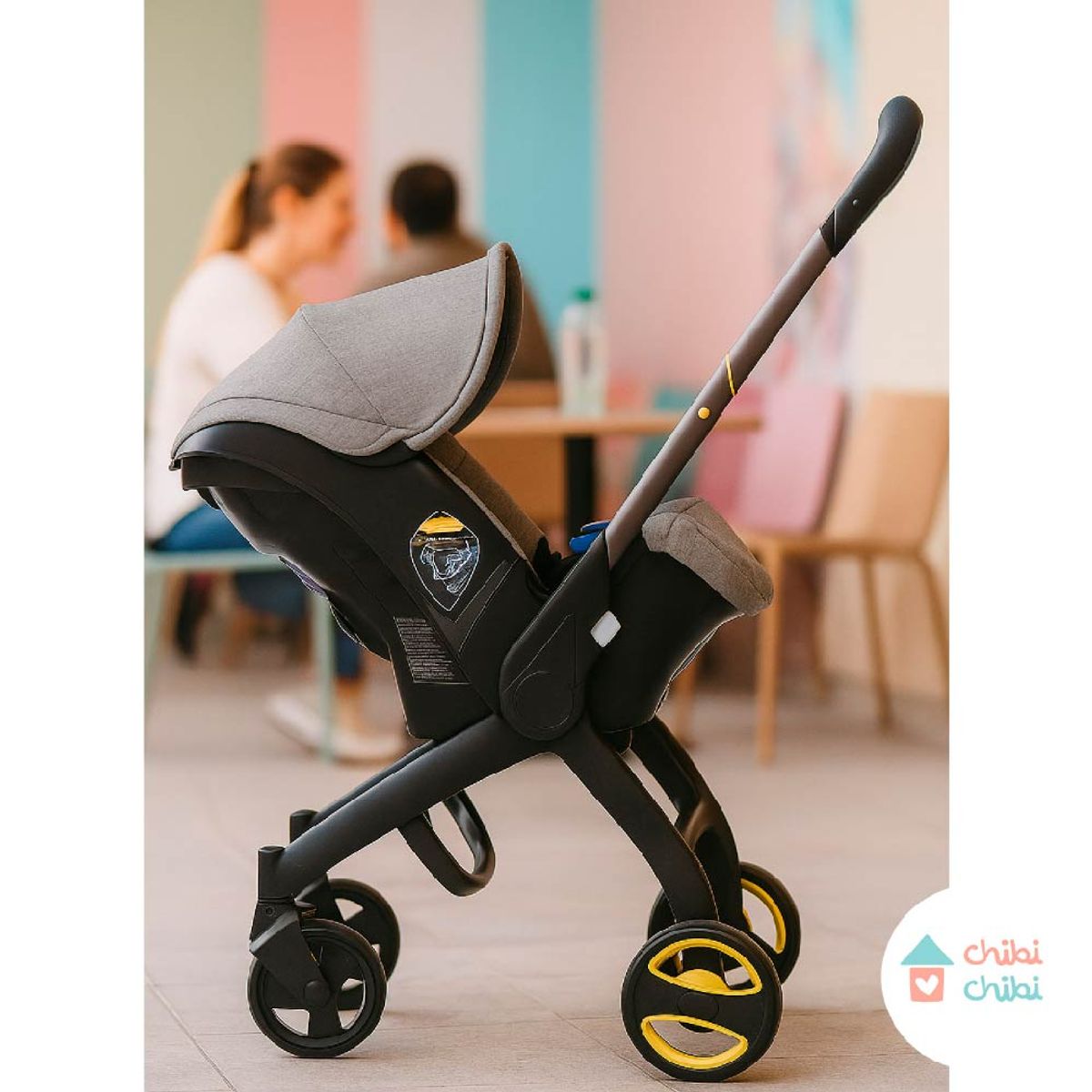 CHIBI CHIBI - Coche Car Seat -Gris