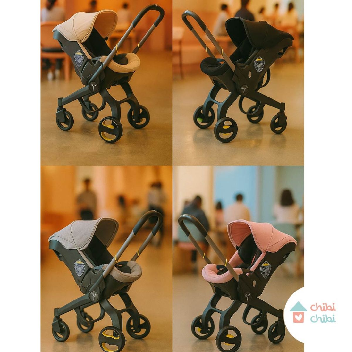 CHIBI CHIBI - Coche Car Seat -Rosa