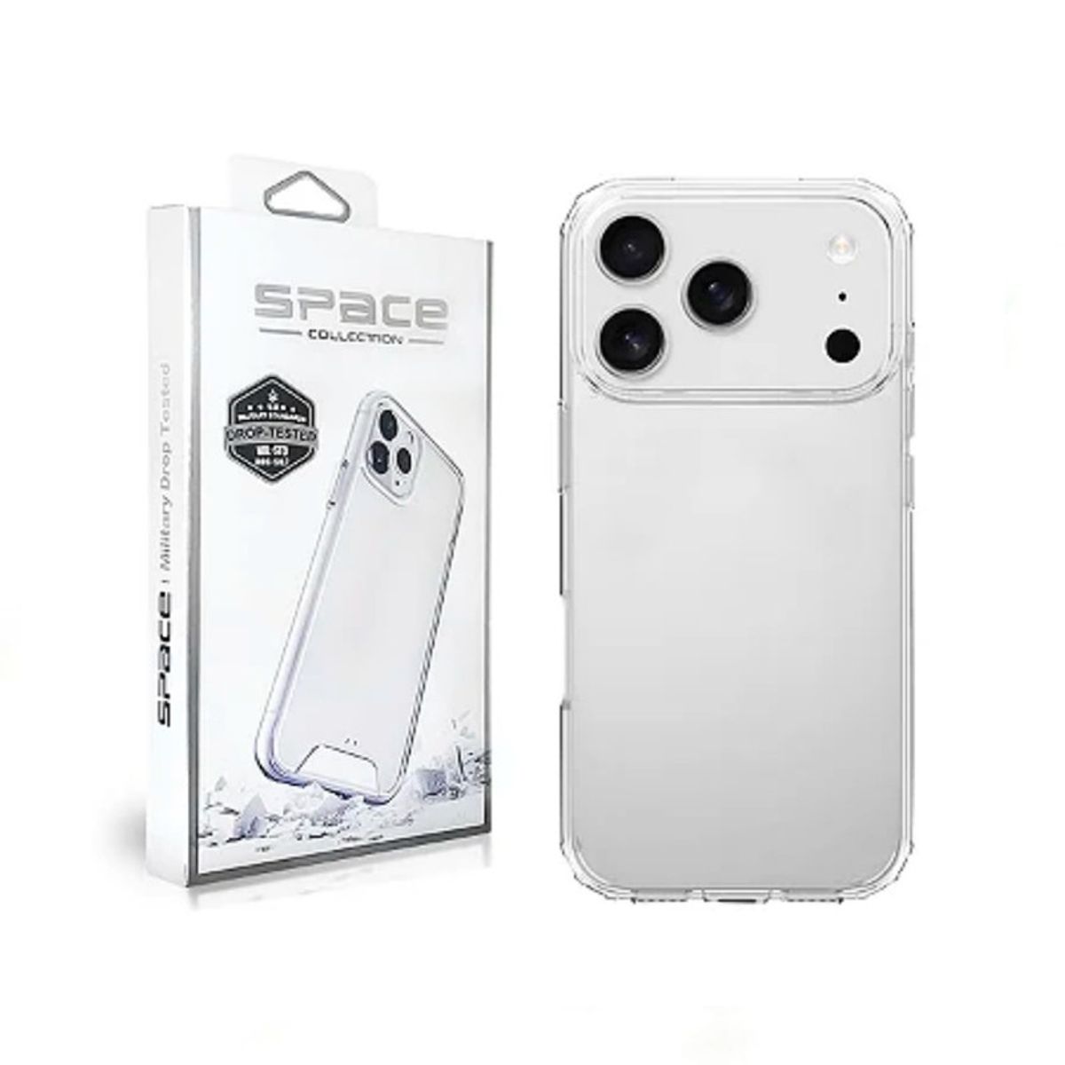 SPACE - Case Space Transparente Para Iphone 17 Pro Max