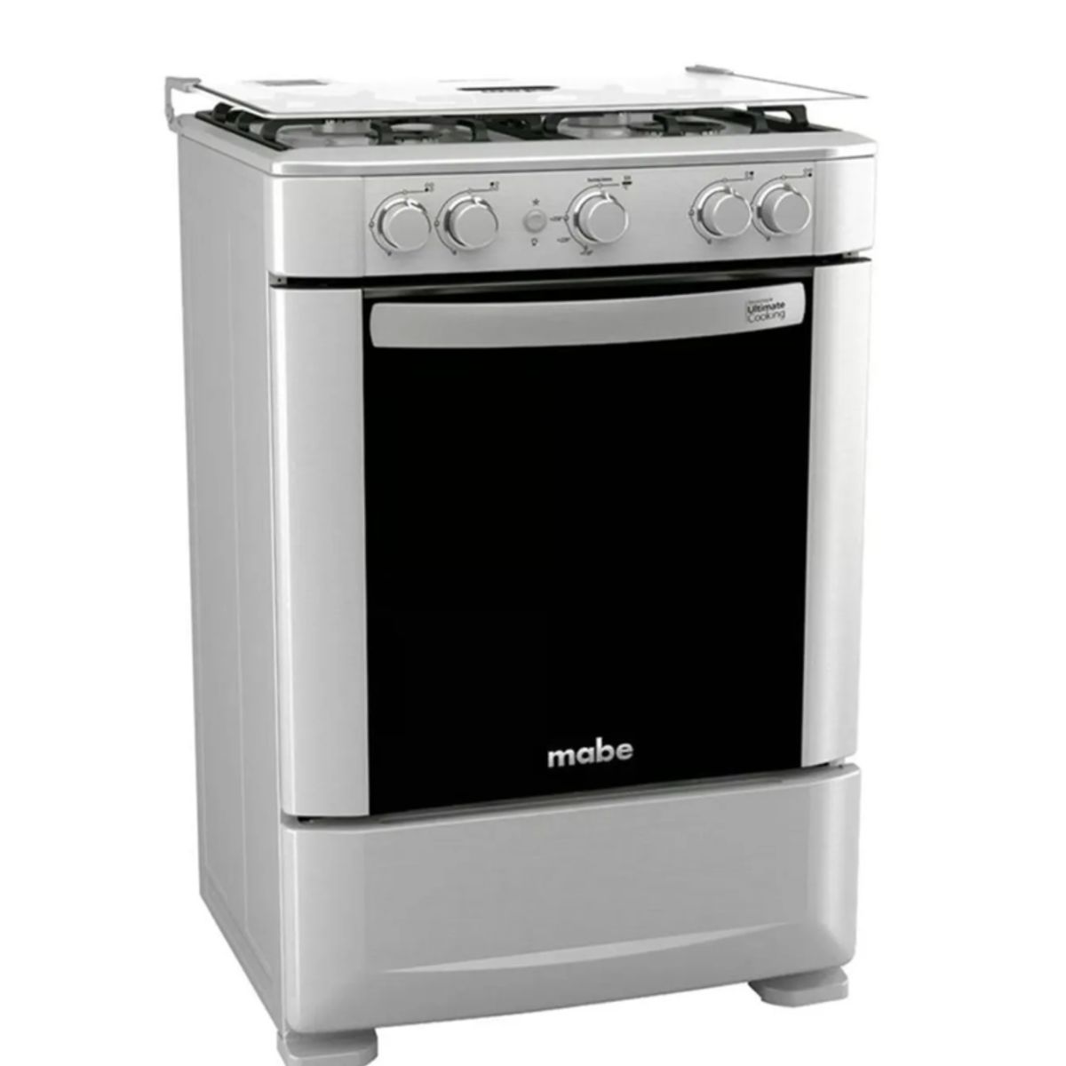 MABE - Cocina a Gas Mabe de 4 Hornillas CMP6035FX0 - Croma