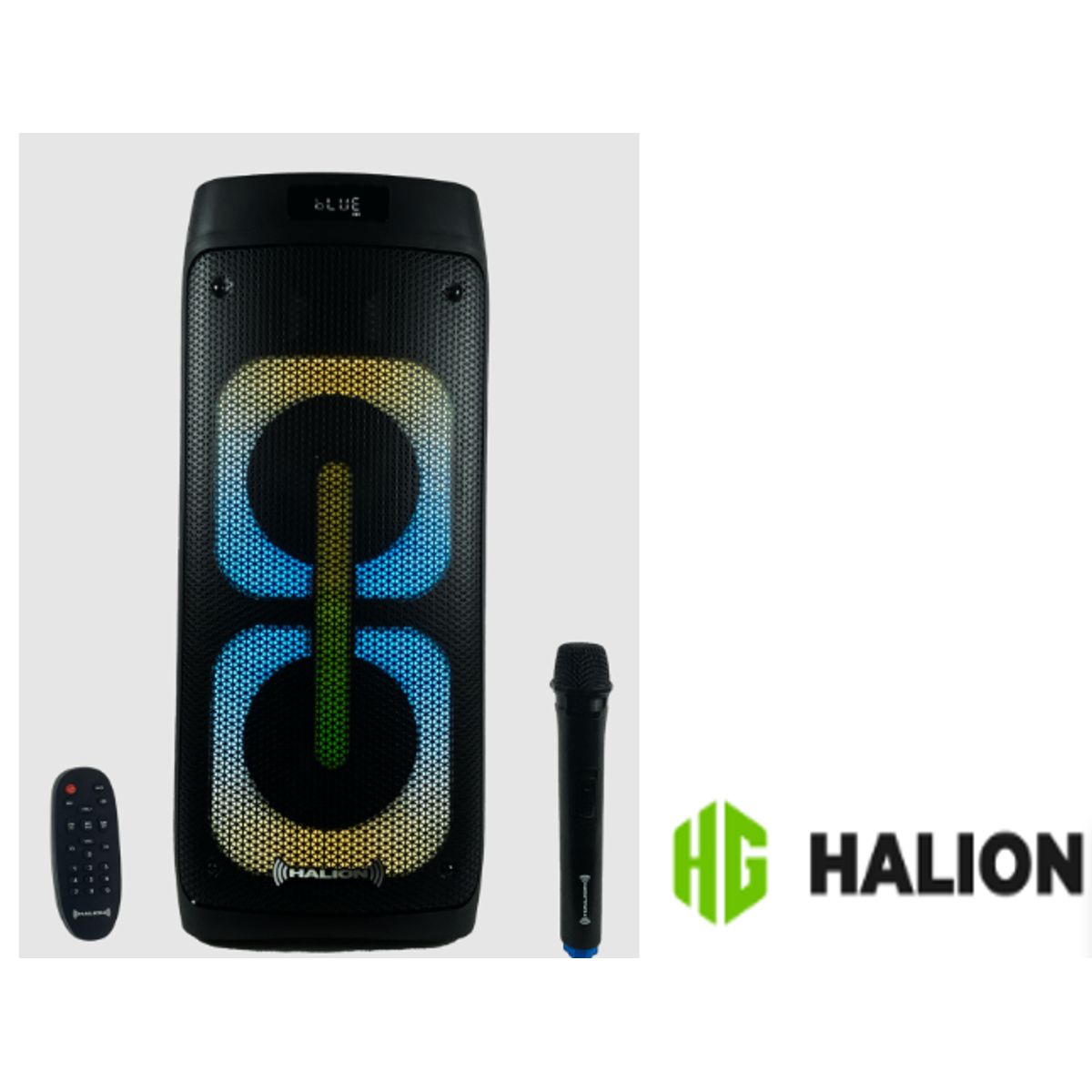 HALION - Parlante Portatil ALPINE HA-633 USB TF Bluetooth RADIO FM HALION