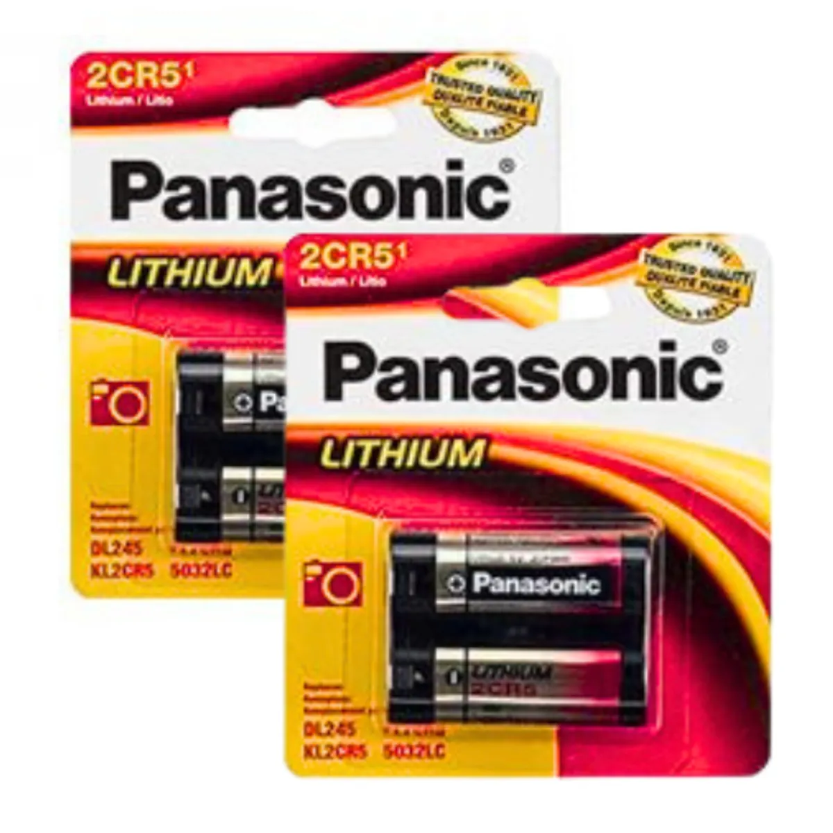 PANASONIC - PACK DE 2 PILAS PANASONIC 2CR5 BLISTER X1
