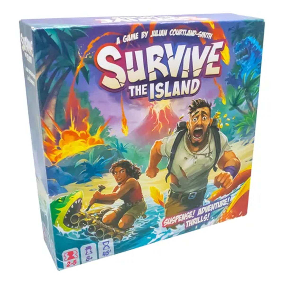 ASMODEE - Juego de Mesa Survive the Island