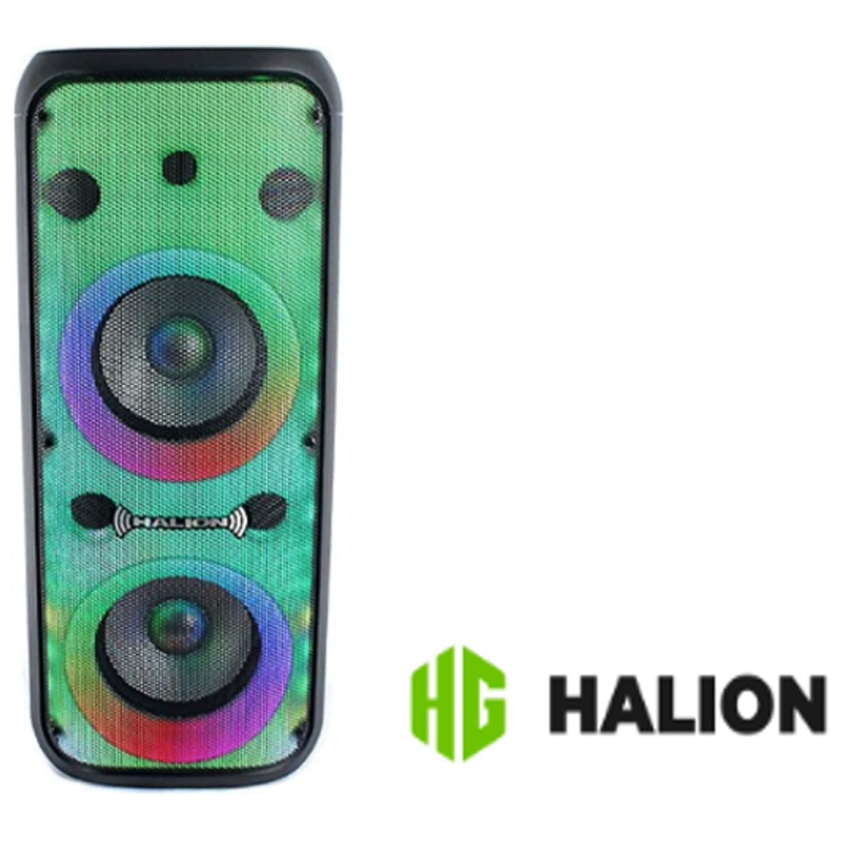HALION - Parlante Portatil PHA-208F Bluetooth USB SD Radio FM HALION