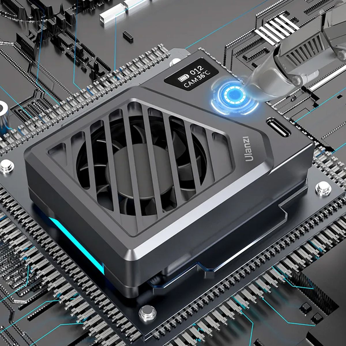 ULANZI - Ventilador para cámara Ulanzi CA25-B