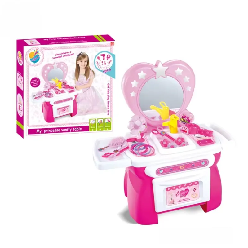 GENERICO - Tocador Set de Belleza para Niñas con Accesorios