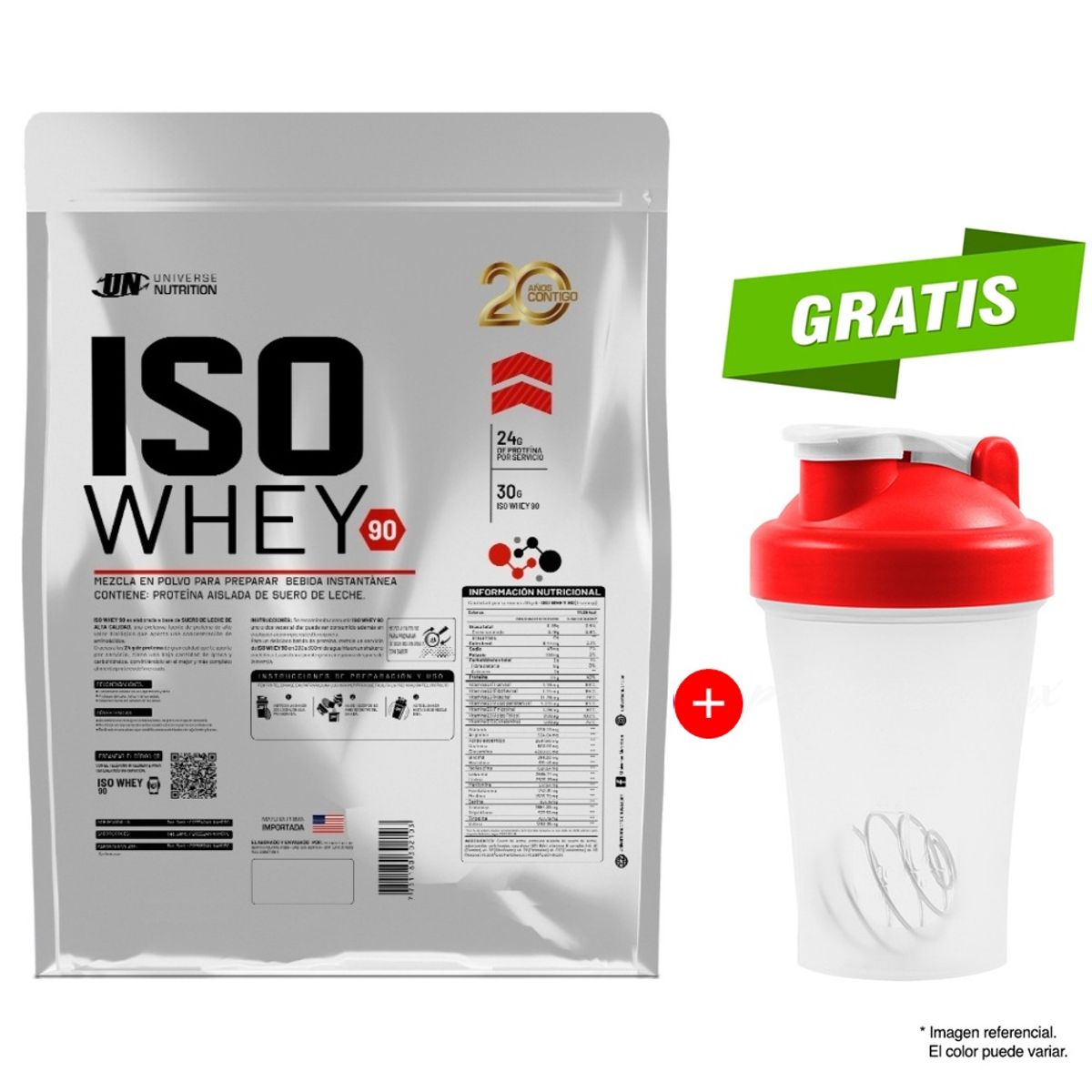 UNIVERSE NUTRITION - Proteína Universe Nutrition Iso Whey 90 5 Kg Chocolate