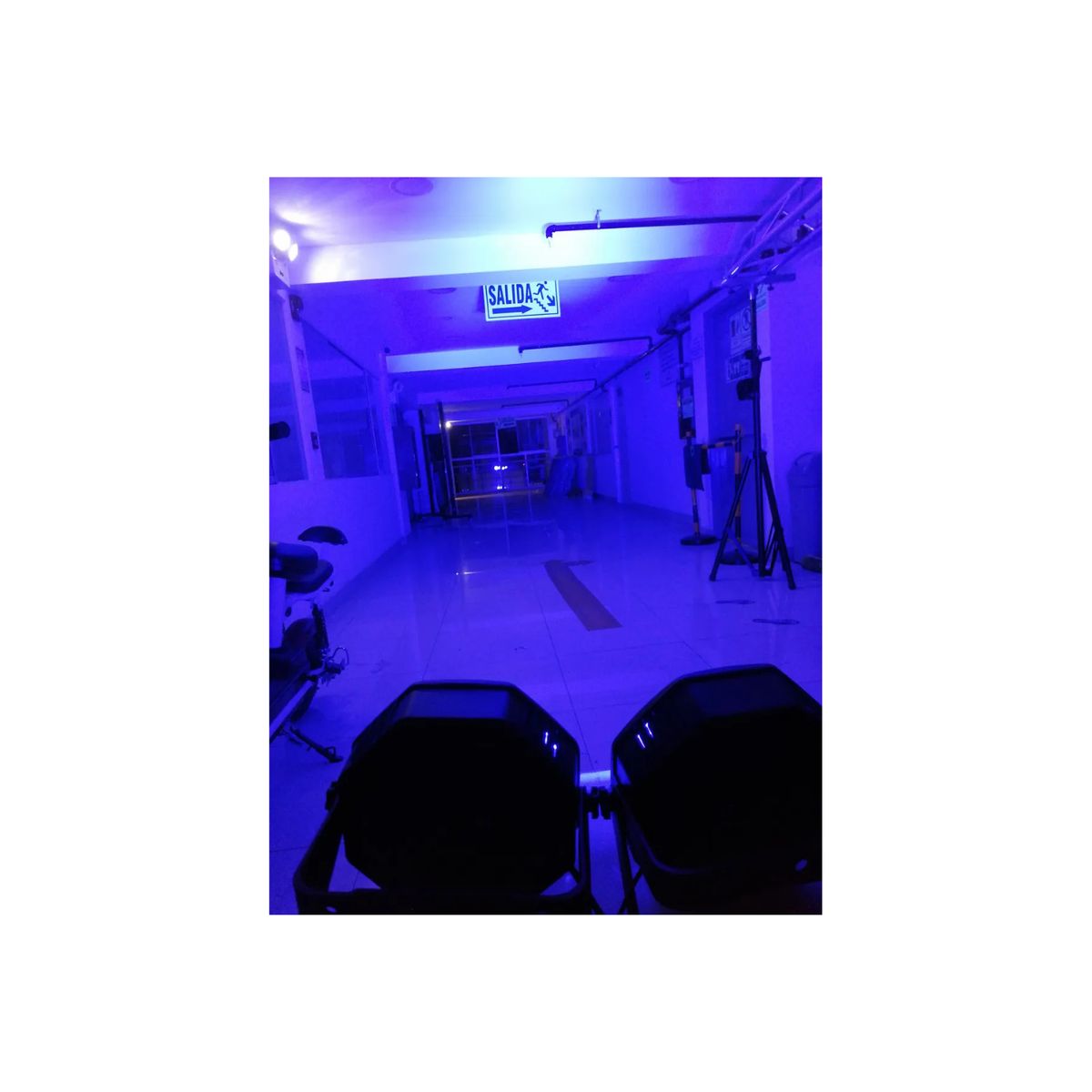 GENERICO - Luz de escenario fiesta LED tacho par Led 36X1 luces color rgb