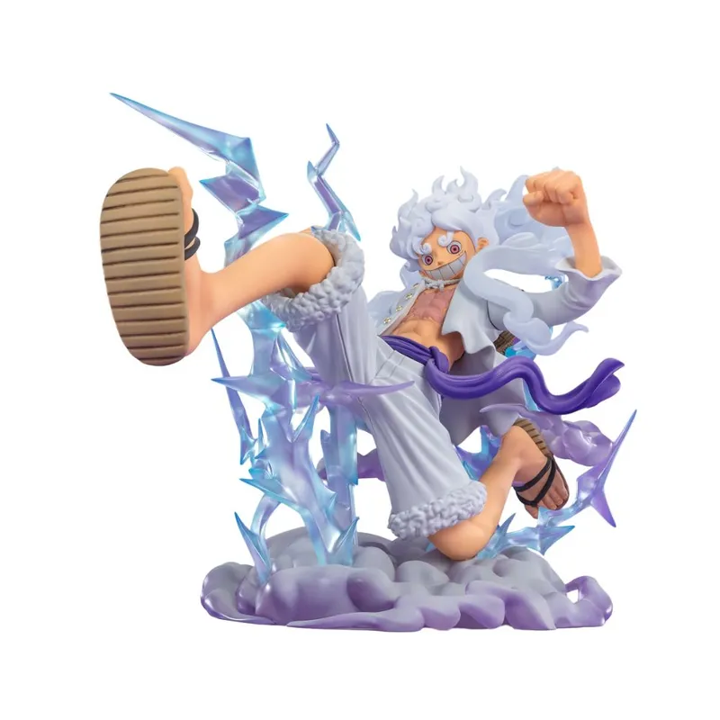 BANDAI - Figuarts Zero One Piece : Monkey.D.Luffy – Gear 5 Gigant