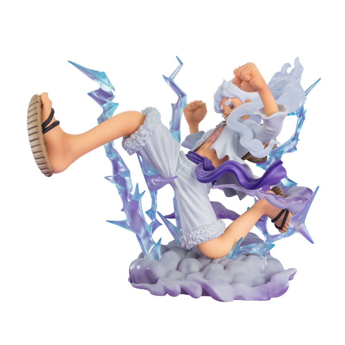 BANDAI - Figuarts Zero One Piece : Monkey.D.Luffy – Gear 5 Gigant