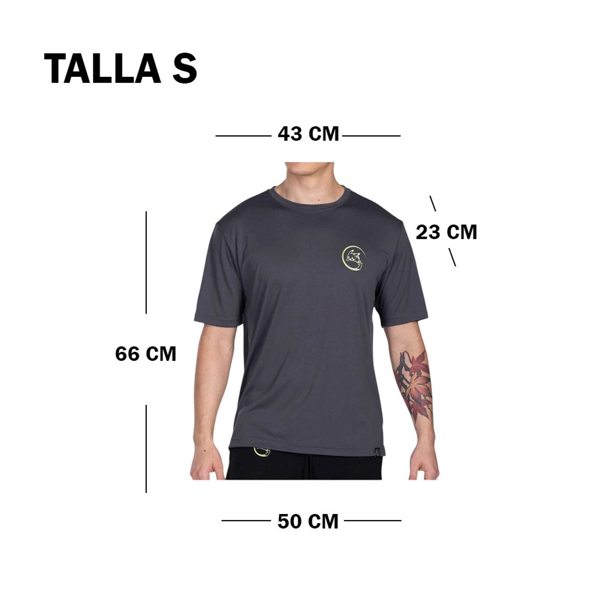 POKEMON - Pokemon Center Camiseta Deportiva Pikachu Hombre Talla S