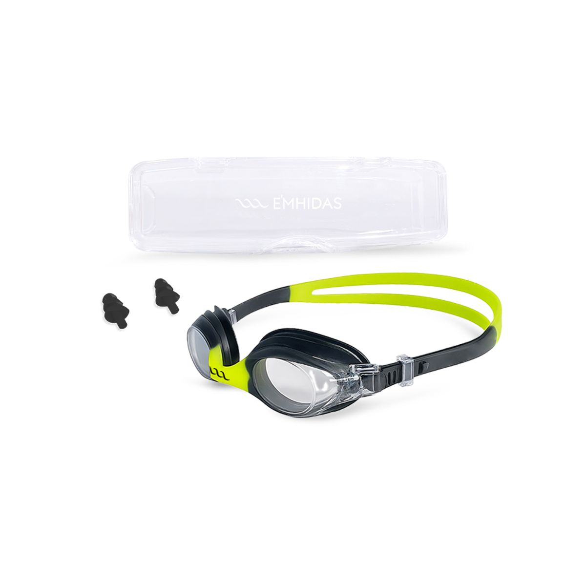 E'MHIDAS SWIMWEAR - Lentes de Natacion de silicona Costa para Niños