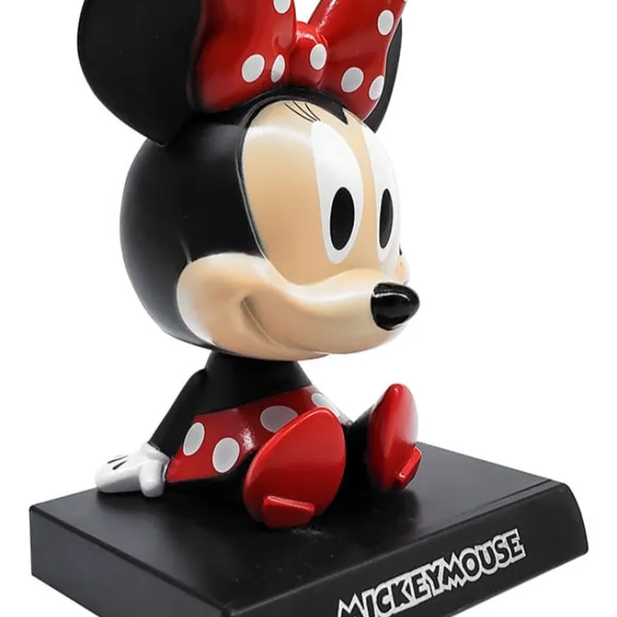 JET - Porta Celular Minnie Mouse con Cabeza Móvil 12x9 cm