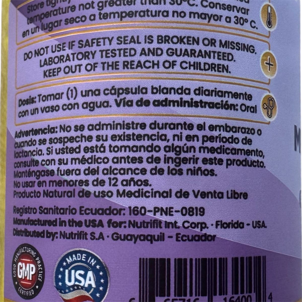 GENERICO - Milk Thistle 1000 mg: Suplemento Alimenticio para la Salud Hepática (100 Capsulas)