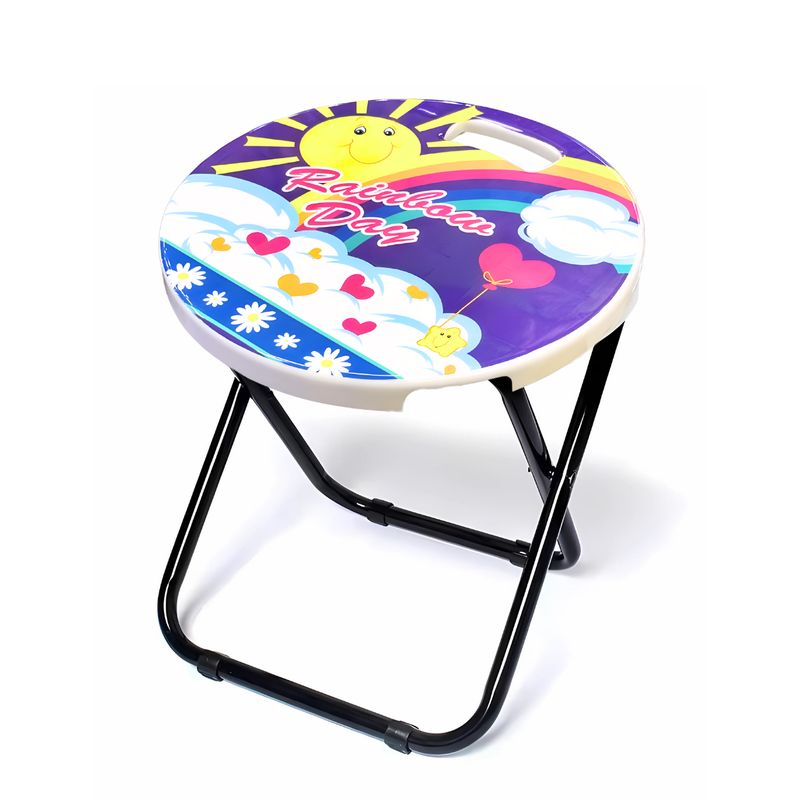 SM - BANCO TABURETE INFANTIL - ARCOIRIS