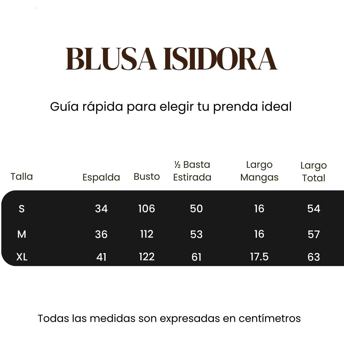 AMARELLY - BLUSA PARA DAMA ISIDORA