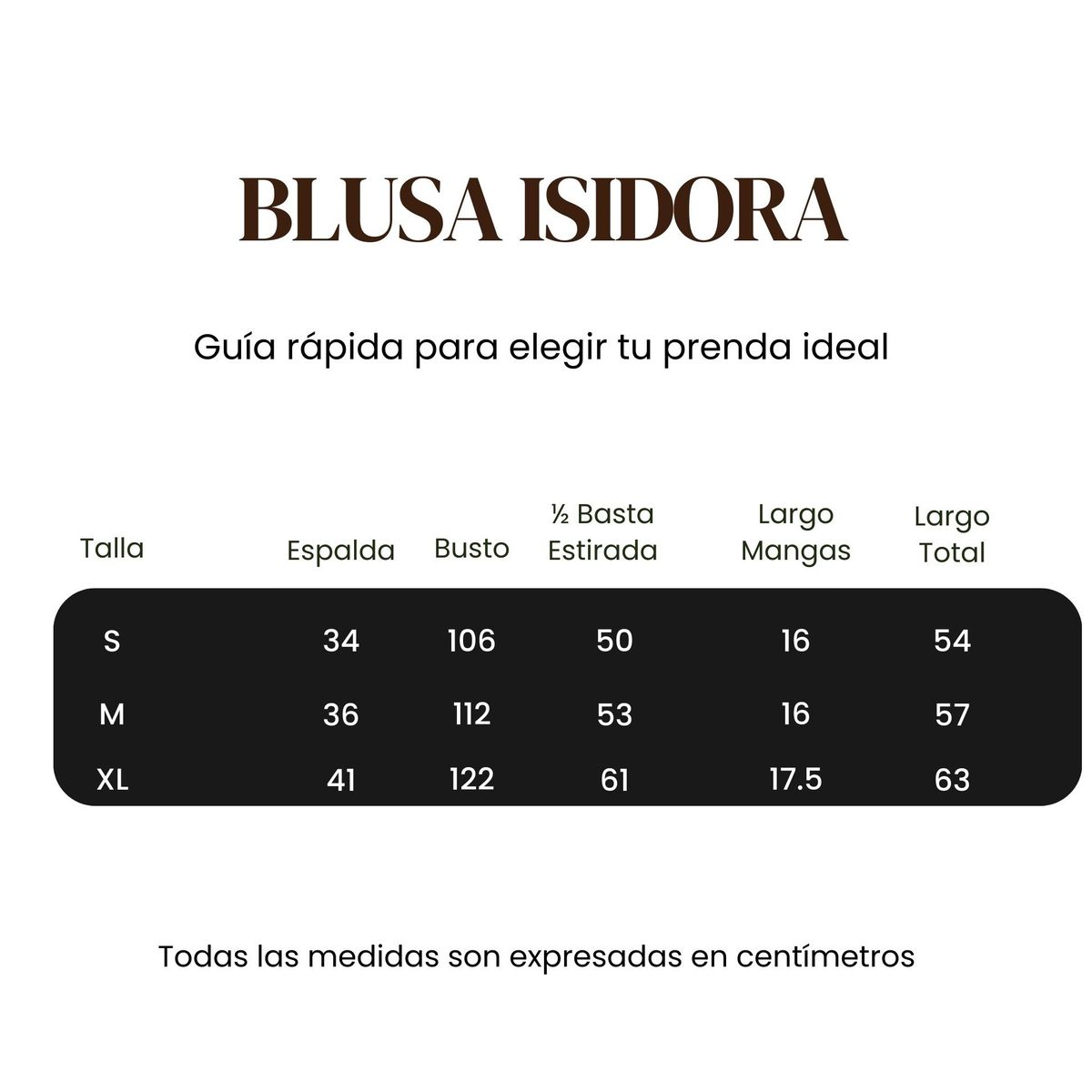 AMARELLY - BLUSA PARA DAMA ISIDORA