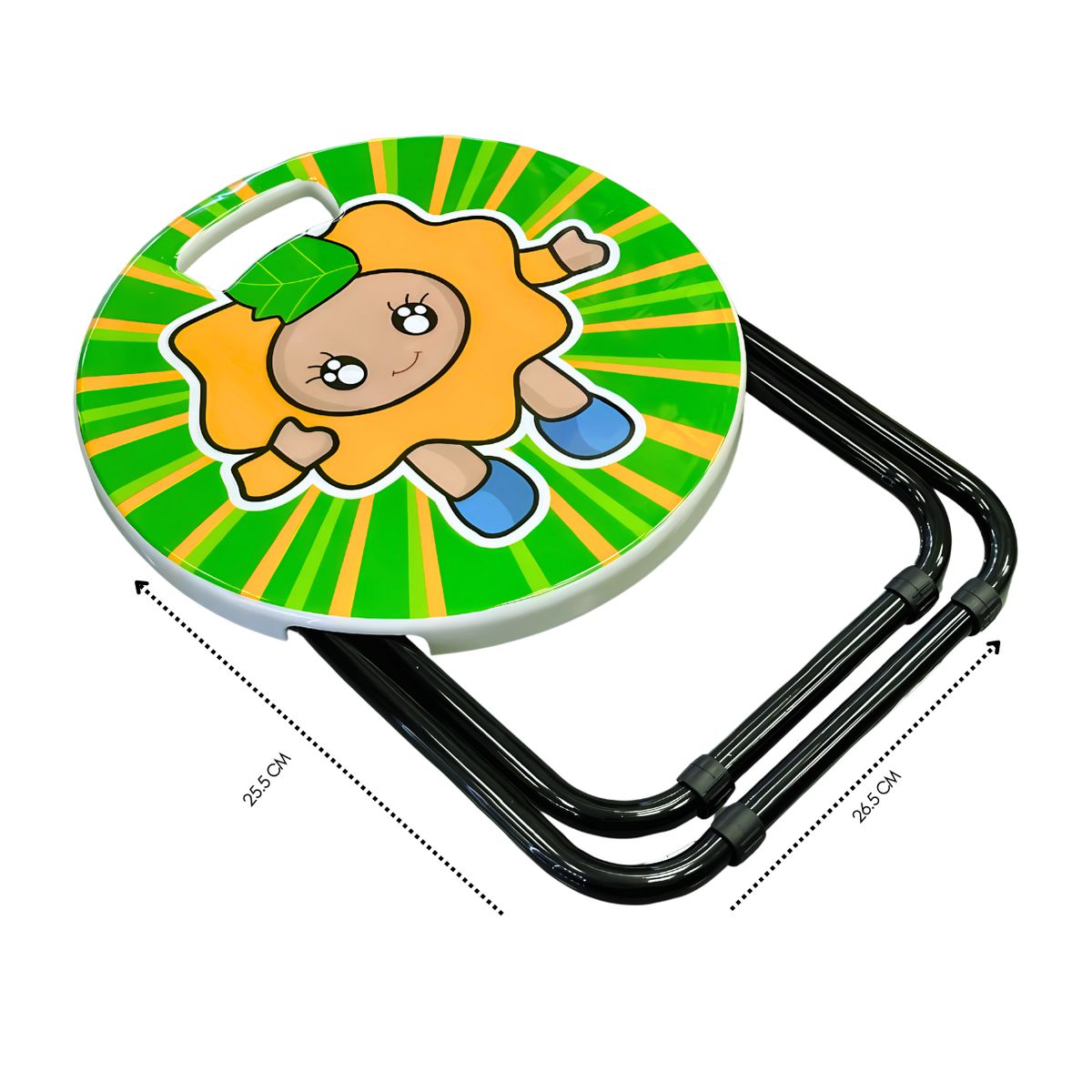 SM - BANCO TABURETE INFANTIL - FLORCITA