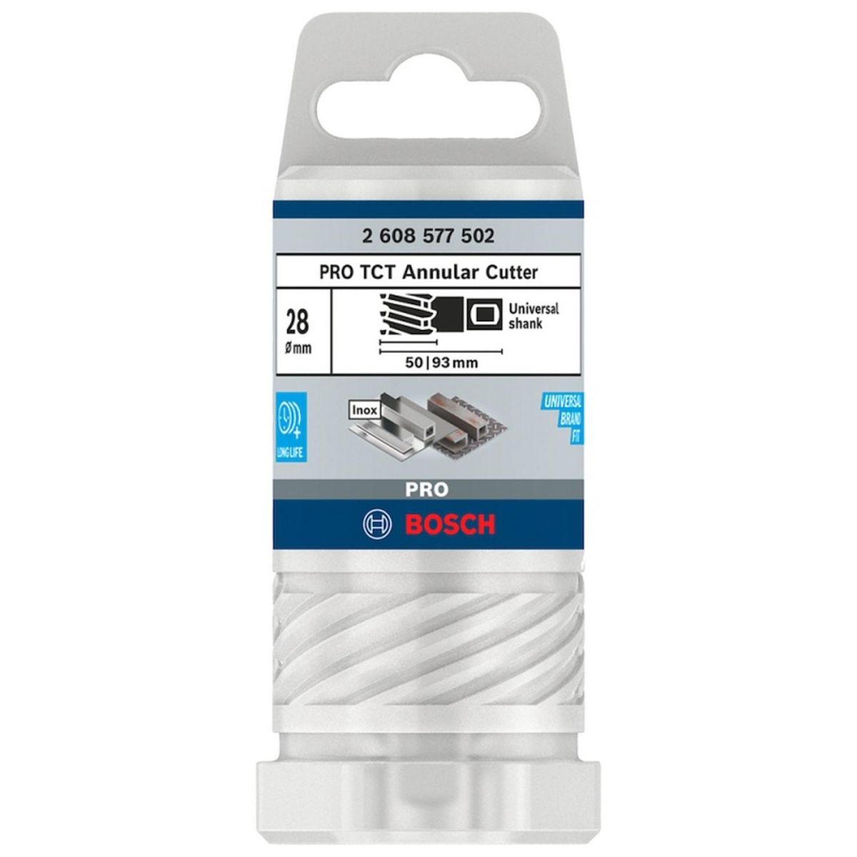 BOSCH - Broca Anular TCT 28 x 50 x 93mm Bosch 2608.577.502-000