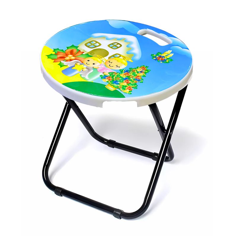 SM - BANCO TABURETE INFANTIL - NAVIDAD