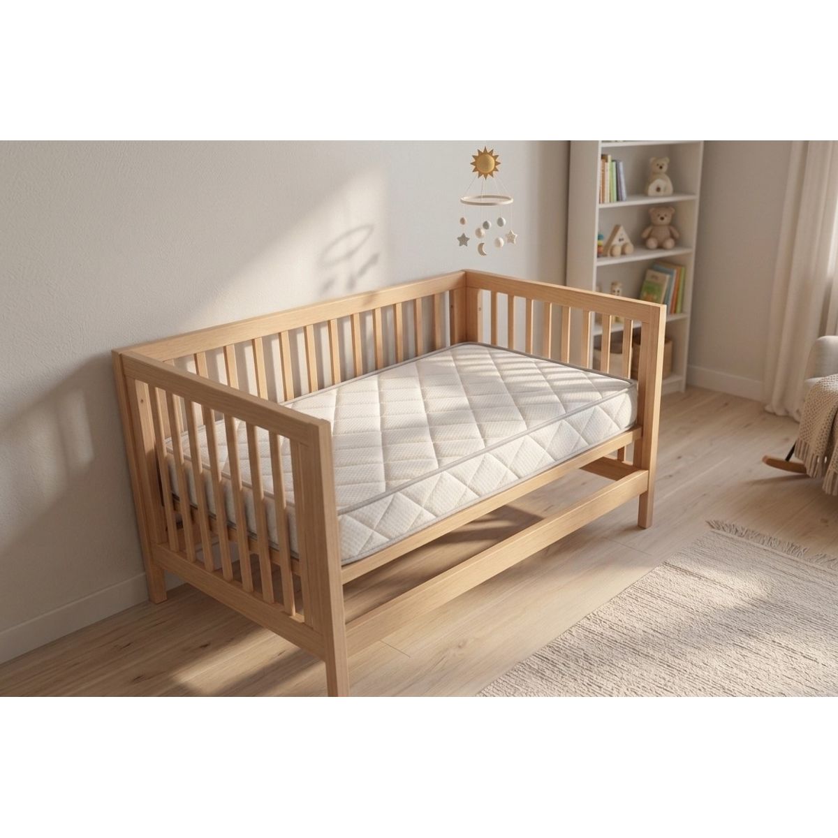 GENERICO - COLCHÓN CUNA TELA PUNTO