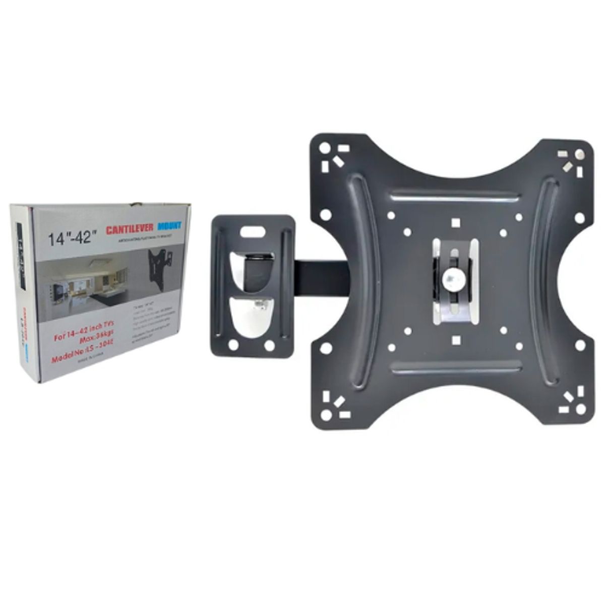 GENERICO - Rack Soporte Tv Lcd Led Smart 14 a 42 Pulgadas Doble Brazo LS304E
