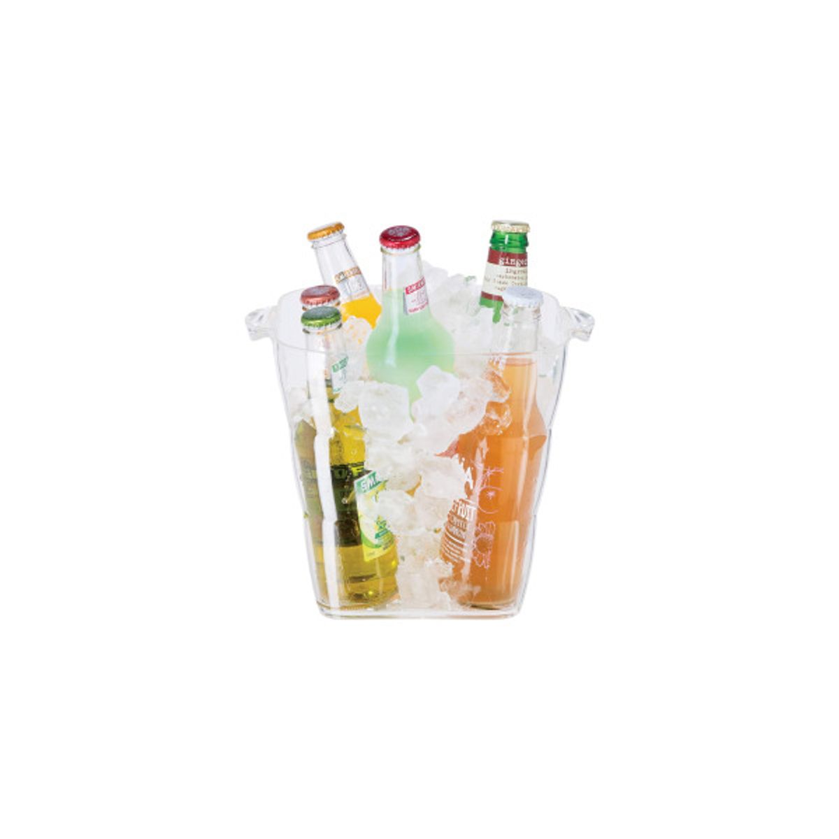 OGGI - Cubeta Cuadrada para Hielo Acrílico