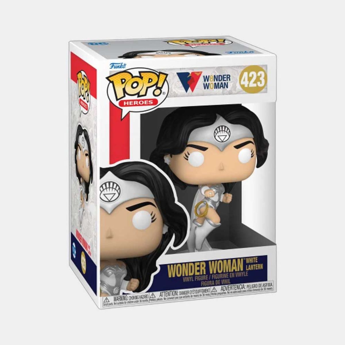 FUNKO - FUNKO POP WONDER WOMAN 80TH - WONDER WOMAN WHITE LANTERN
