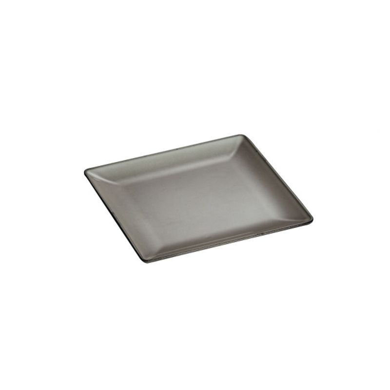 STAUB - Plato Cuadrado de Hierro Fundido 24cm Color Gris Grafito