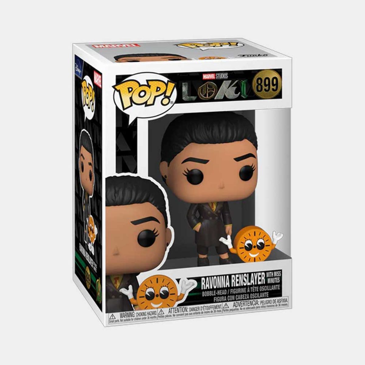 FUNKO - FUNKO POP MARVEL LOKI - RAVONNA RENSLAYER WITH MISS MINUTES