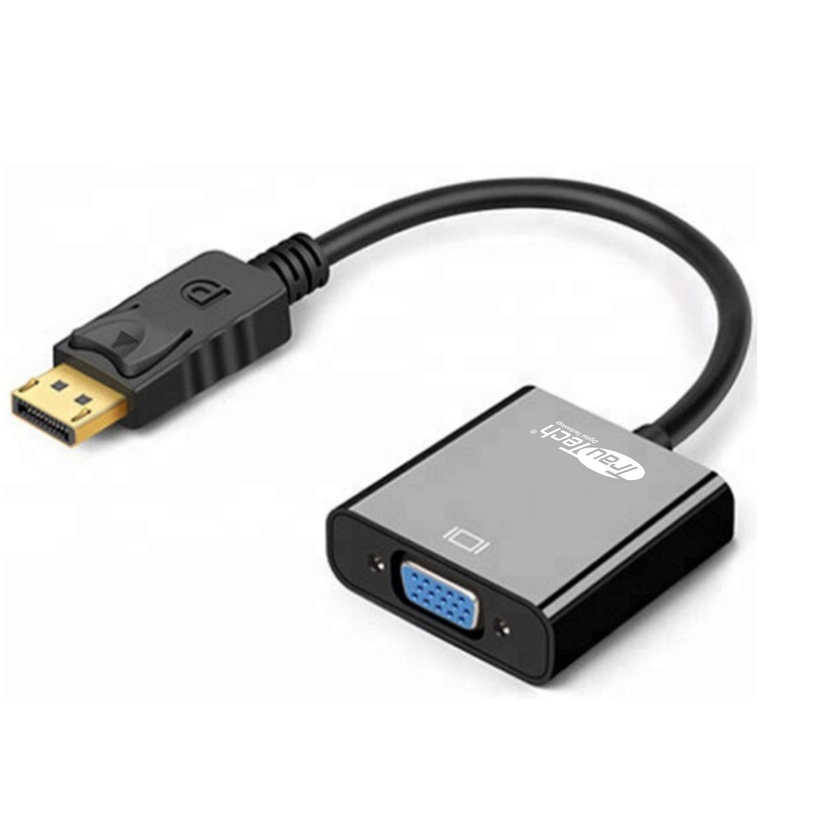 TRAUTECH - Cable adaptador de DISPLAYPORT DP macho a VGA hembra TRAUTECH