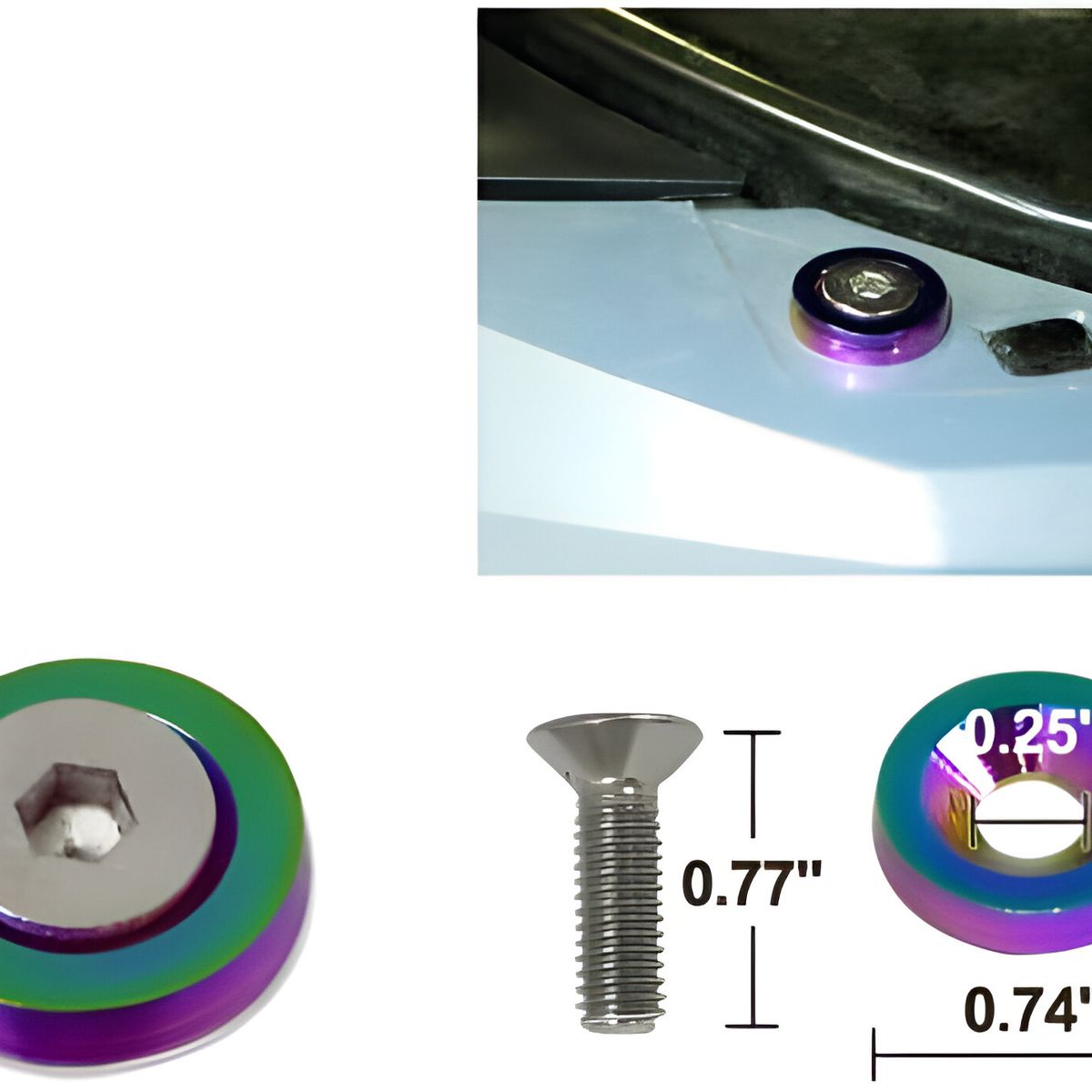 JET - Arandela Decorativa JDM en Aluminio Tornasol 6×2 cm
