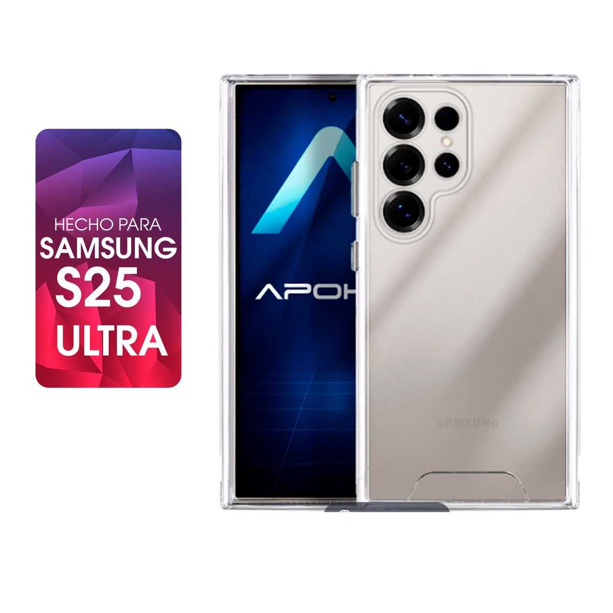 SPACE - Case Space Para Samsung S25 Ultra Transparente