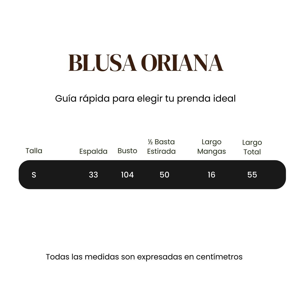 AMARELLY - BLUSA PARA DAMA ORIANA