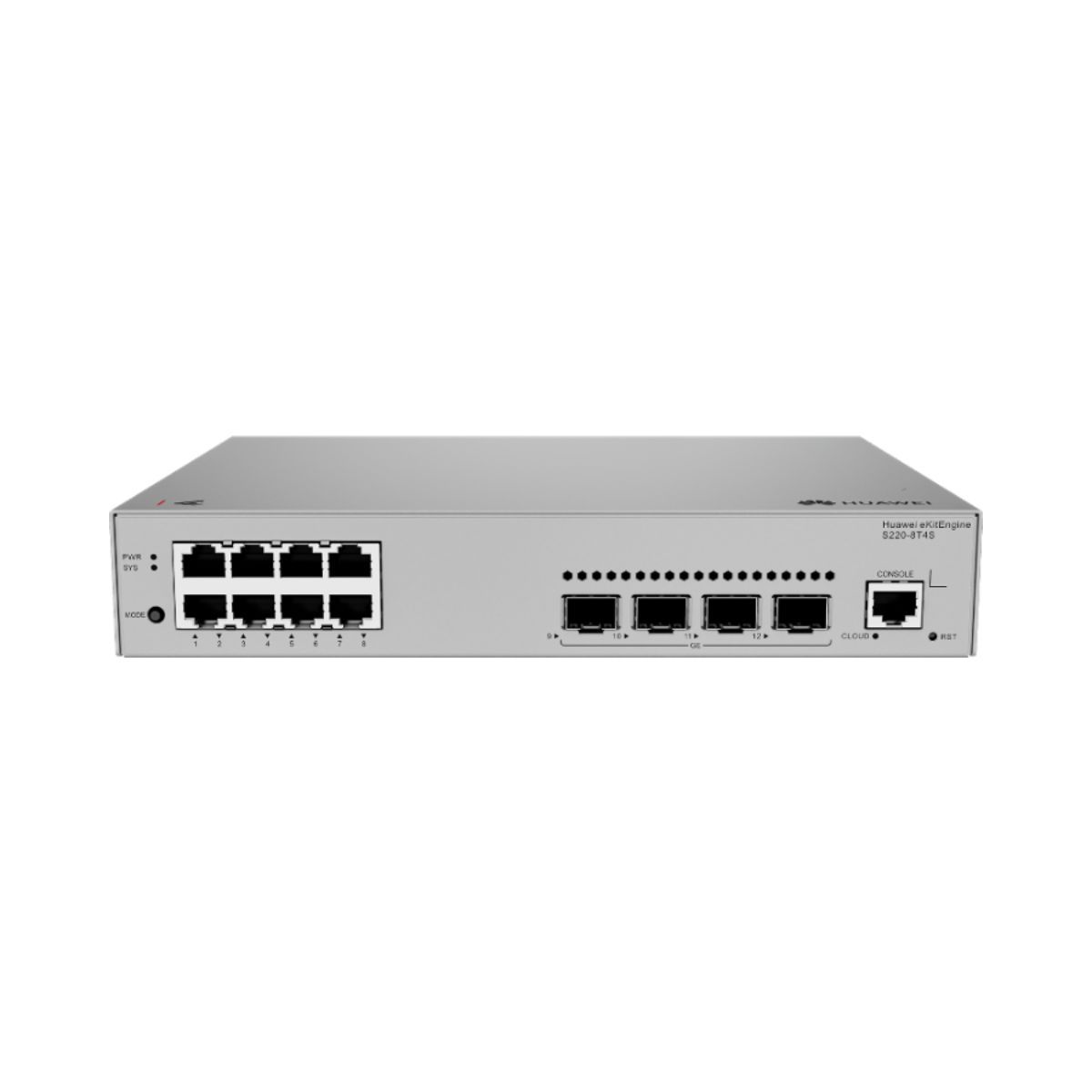 HUAWEI - Switch S220-8T4S Huawei 8 Puertos Gigabit + 4 GE SFP