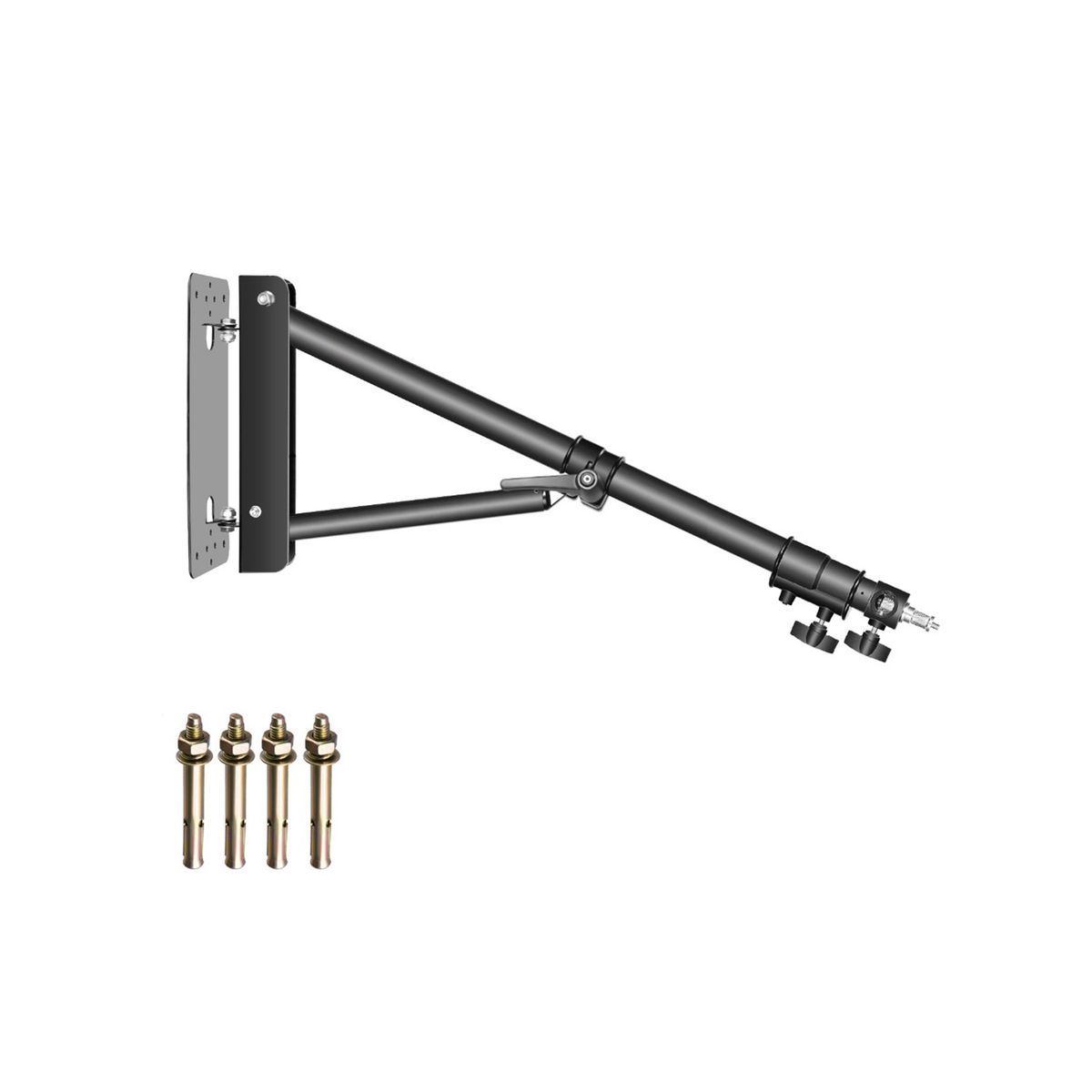 GENERICO - Soporte de pared triangular Selens para luces de estudio fotográfico